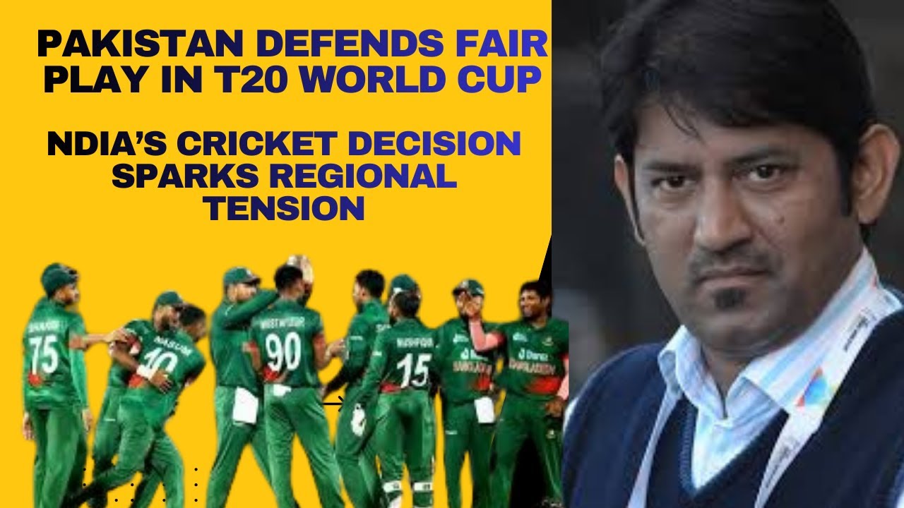T20 World Cup Controversy: Pakistan Responds