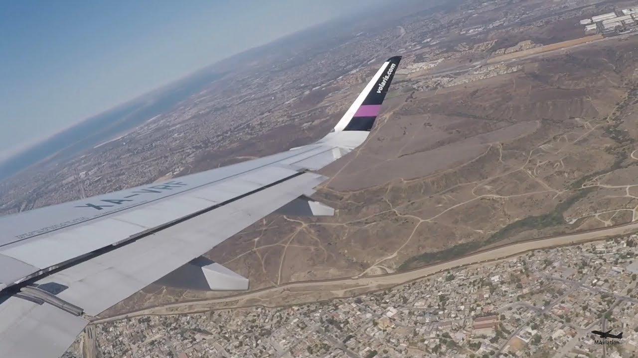 DESPEGUE DE TIJUANA VOLARIS A320 NEO / FULL PB, TAXI AND TAKE OFF FROM TIJUANA Y4442 XA-VRF