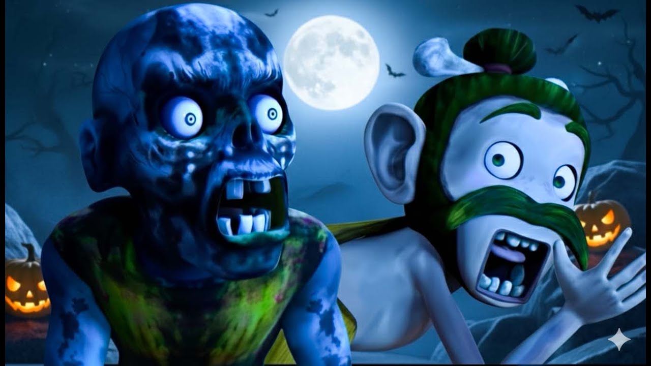 Oko ve Lele 🦇 Kötü Görüş ⚡ Bölüm 88 ⚡ Cadılar Bayramı Özel 🦖  CGI Film