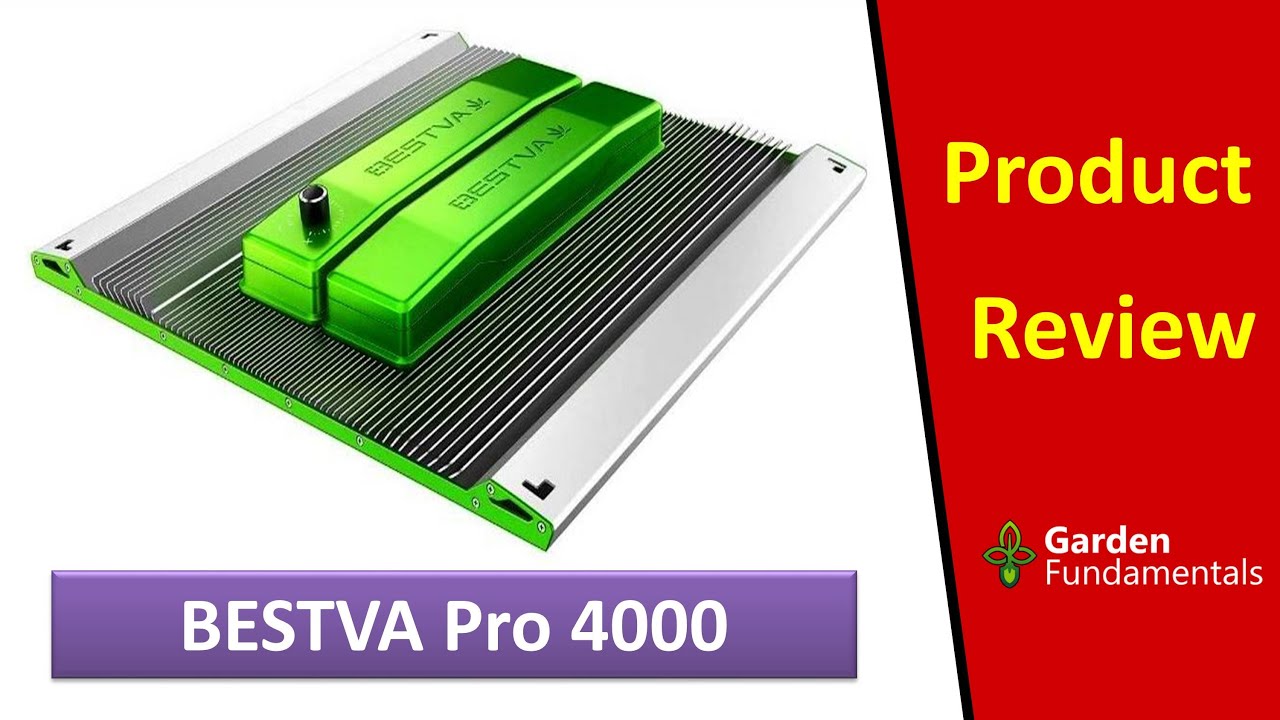 BESTVA Pro 4000 LED Grow Light Review 🔆🔆🔆 High efficiency light