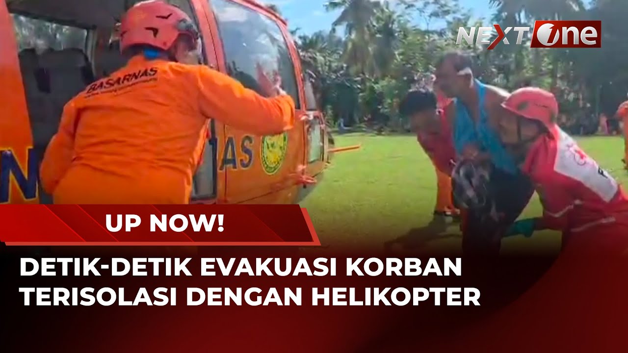 Evakuasi Dramatis! Basarnas Gunakan Helikopter untuk Selamatkan Wilayah Terisolasi | UP NOW!