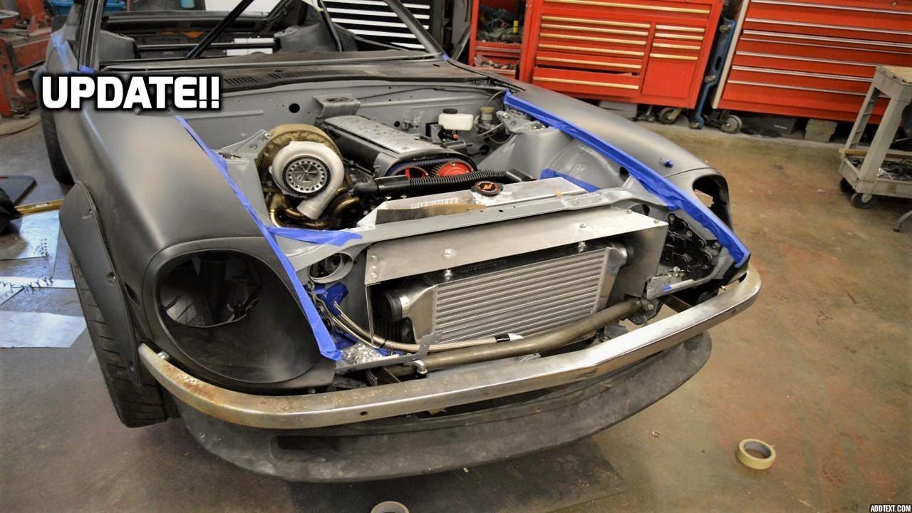 1jz 280z Build Update | Front Jack Point + Radiator Ducting