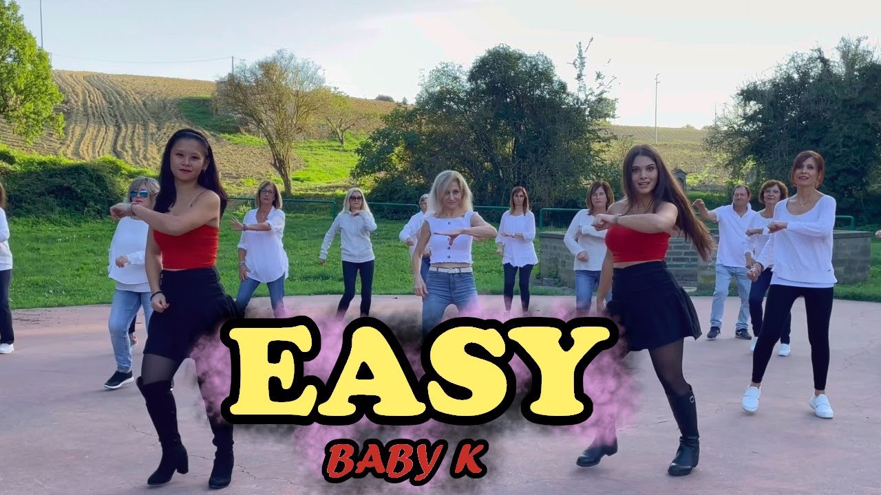 Easy - BABY K - Coreografia - balli di gruppo - choreo - social dance - baile en linea - fitdance