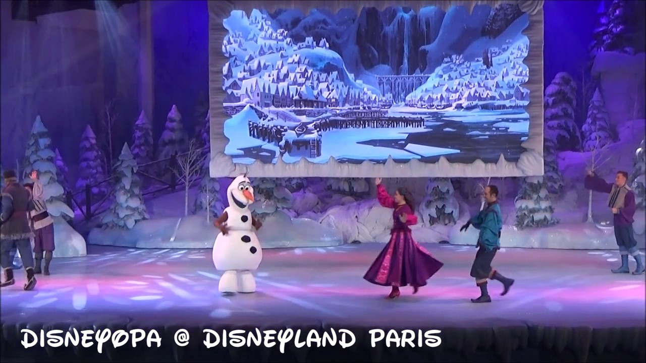 Disneyland Paris Frozen Sing Along English Version Complete Show 03.12.2016 DisneyOpa