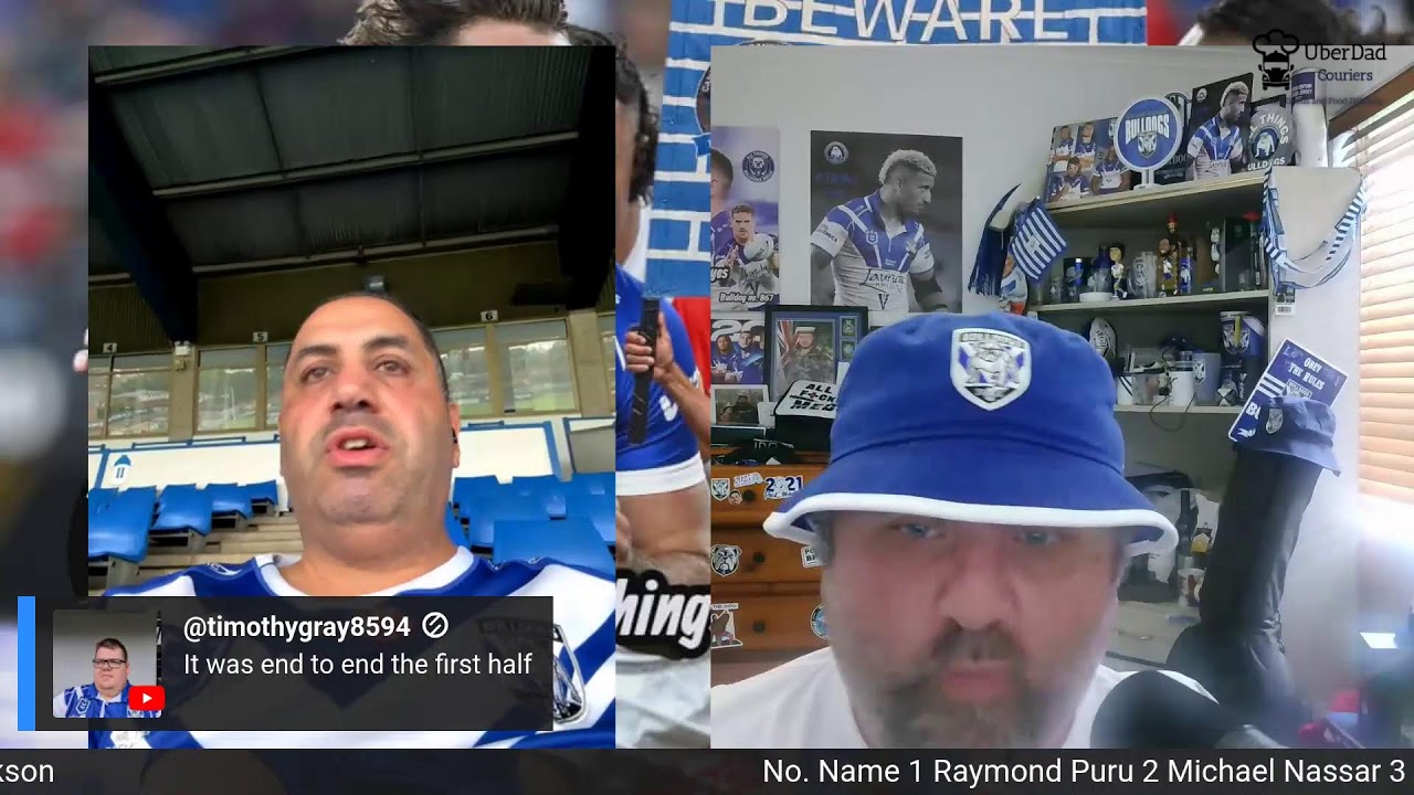 NSW CUP Bulldogs V Dragons - Stream and discussion
