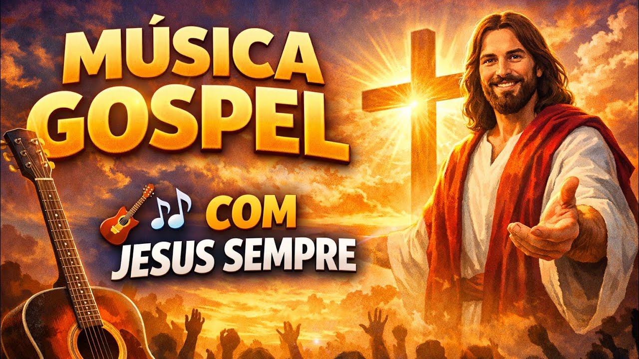(MÚSICA GOSPEL) 🎸🎶 COM JESUS SEMPRE
