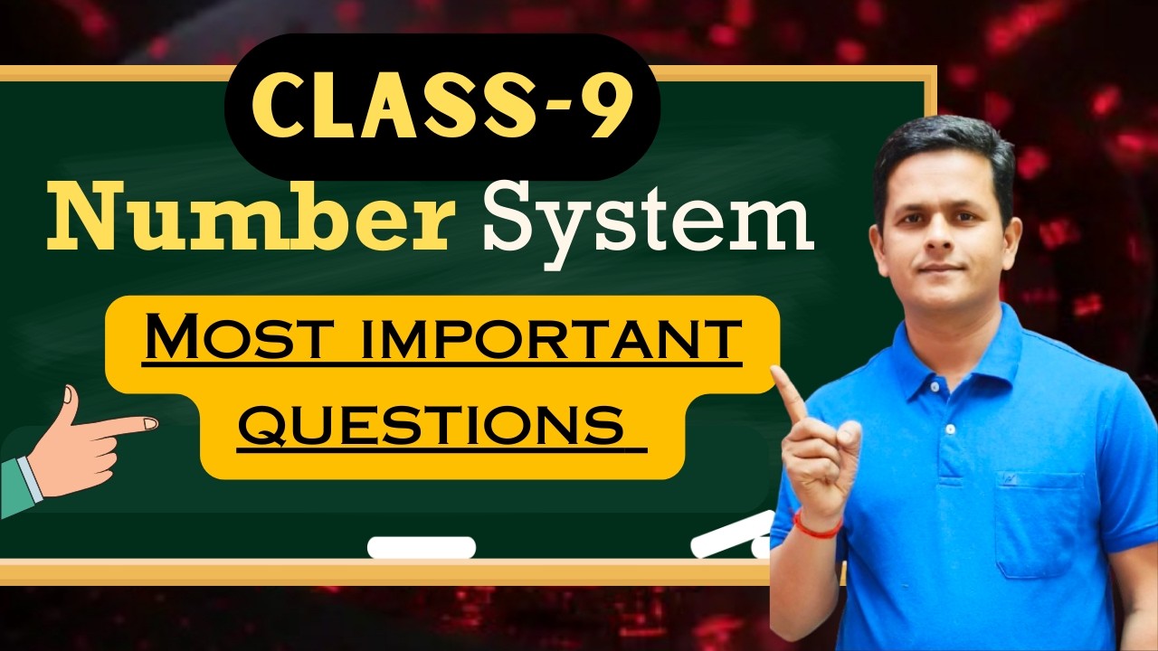 number systemIclass 9Ifull revisionImost important question#exam