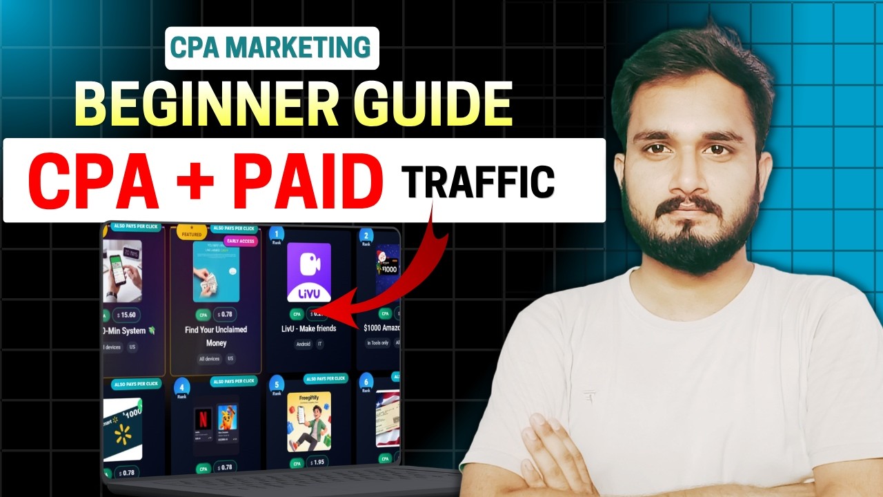 Paid Traffic Se CPA Marketing Kaise Kare | Beginner Tutorial