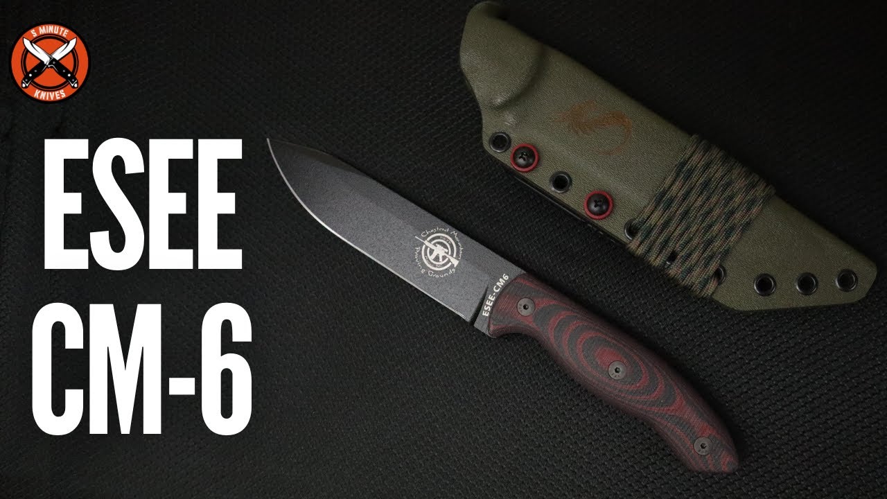 ESEE CM-6 - My New NEW Favorite Fixed Blade??