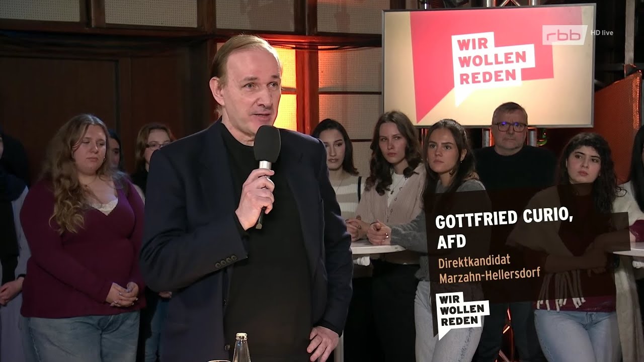 Gottfried Curio (AfD) beim rbb 