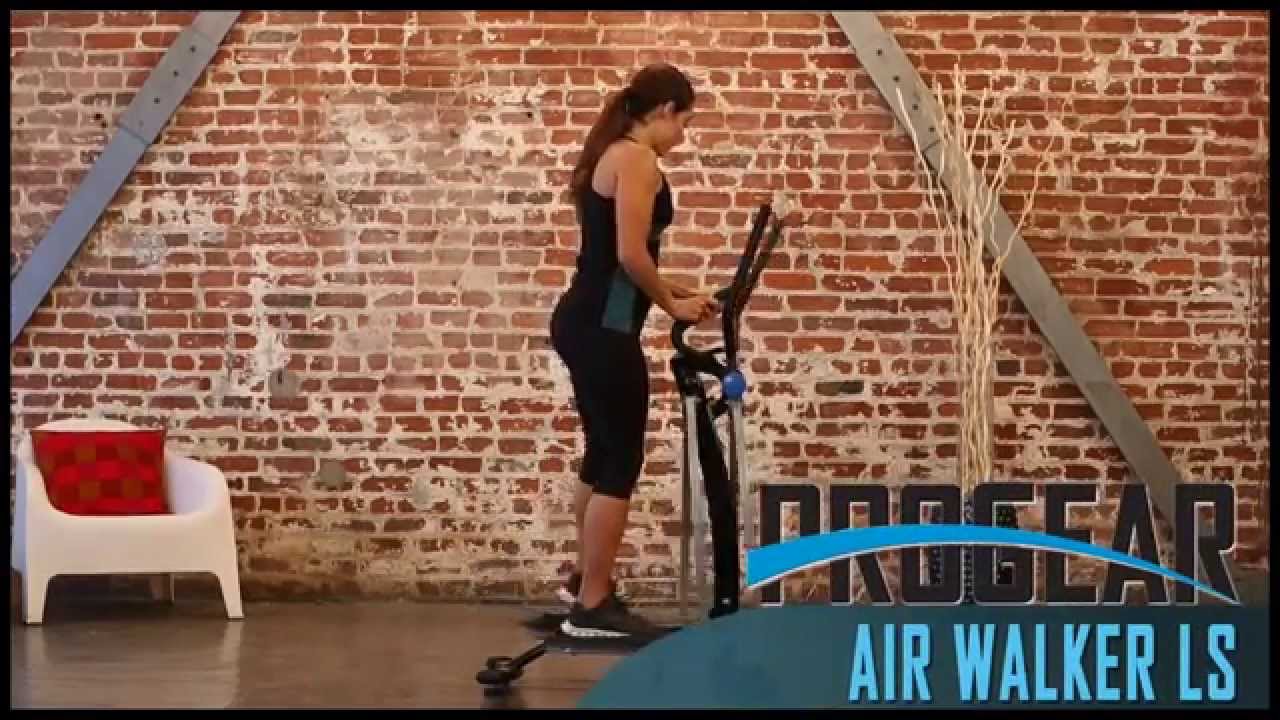 3409 - PROGEAR Dual Action 360 Multi Direction 36” Stride Air Walker LS with Heart Pulse Sensors