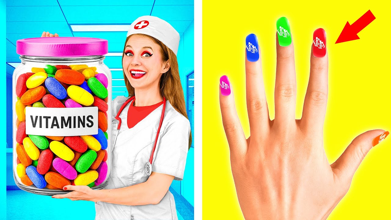 Как Спрятать Сладости от Стоматолога | Смешные Челленджи от PaRaRa Challenge