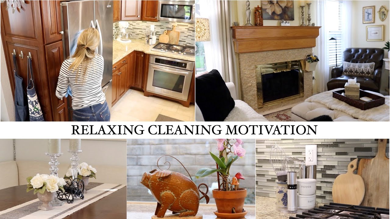 RELAXING CLEANING MOTIVATION | WHOLE HOUSE ROUTINE