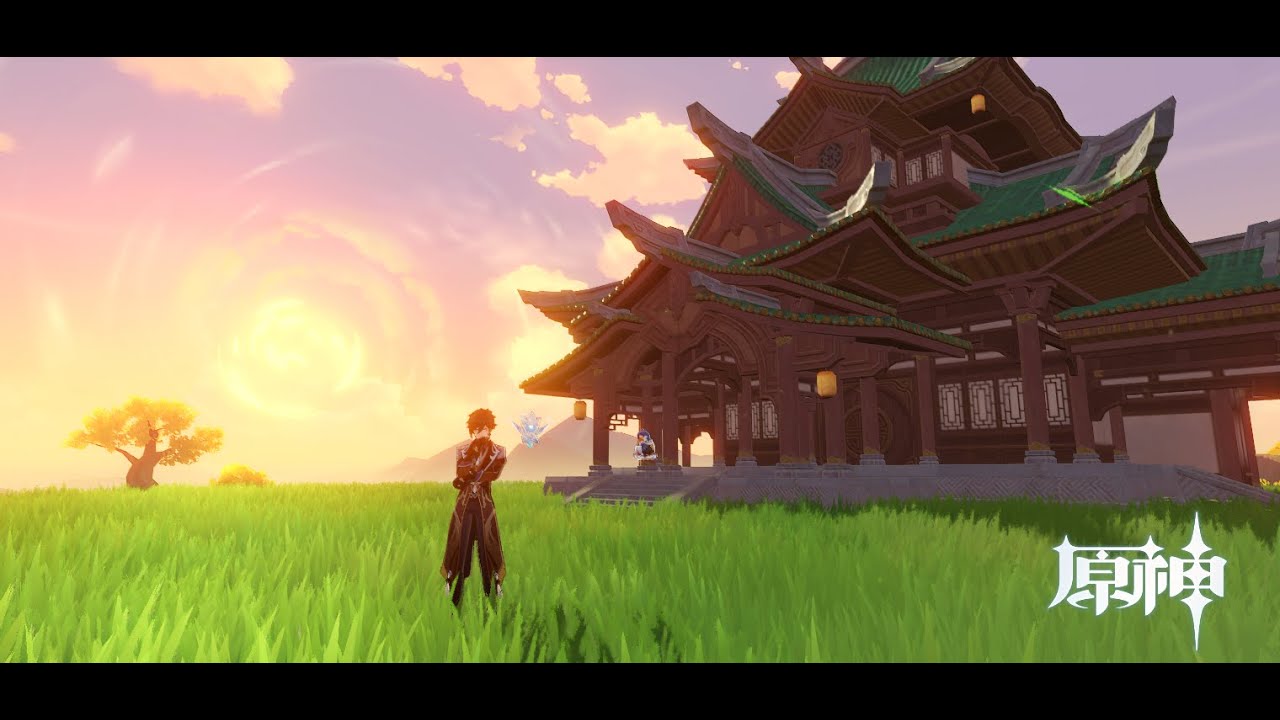Genshin Impact all Realm layouts - Floating Abode, Emerald Peak, Cool Isle / 原神全部洞天形态 - 罗浮洞，翠黛峰，清琼岛