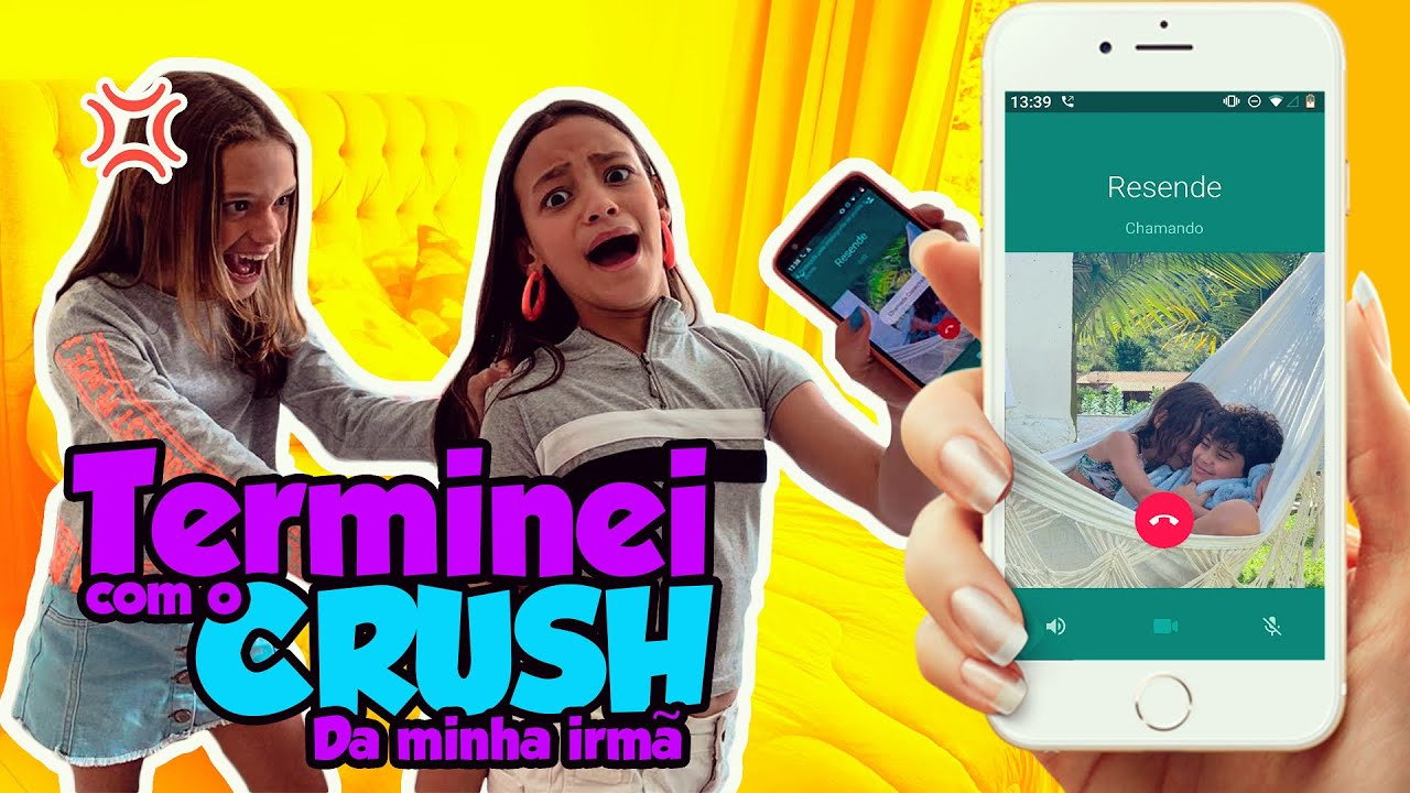 TERMINEI COM CRUSH DA MINHA IRMÃ - MILLENA E MANU MAIA
