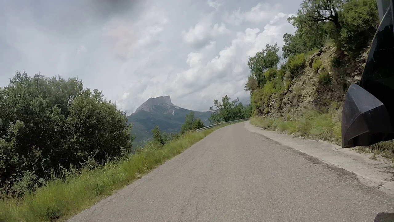 Subida A138 a Cortalaviña en Tella/Sin (Huesca)
