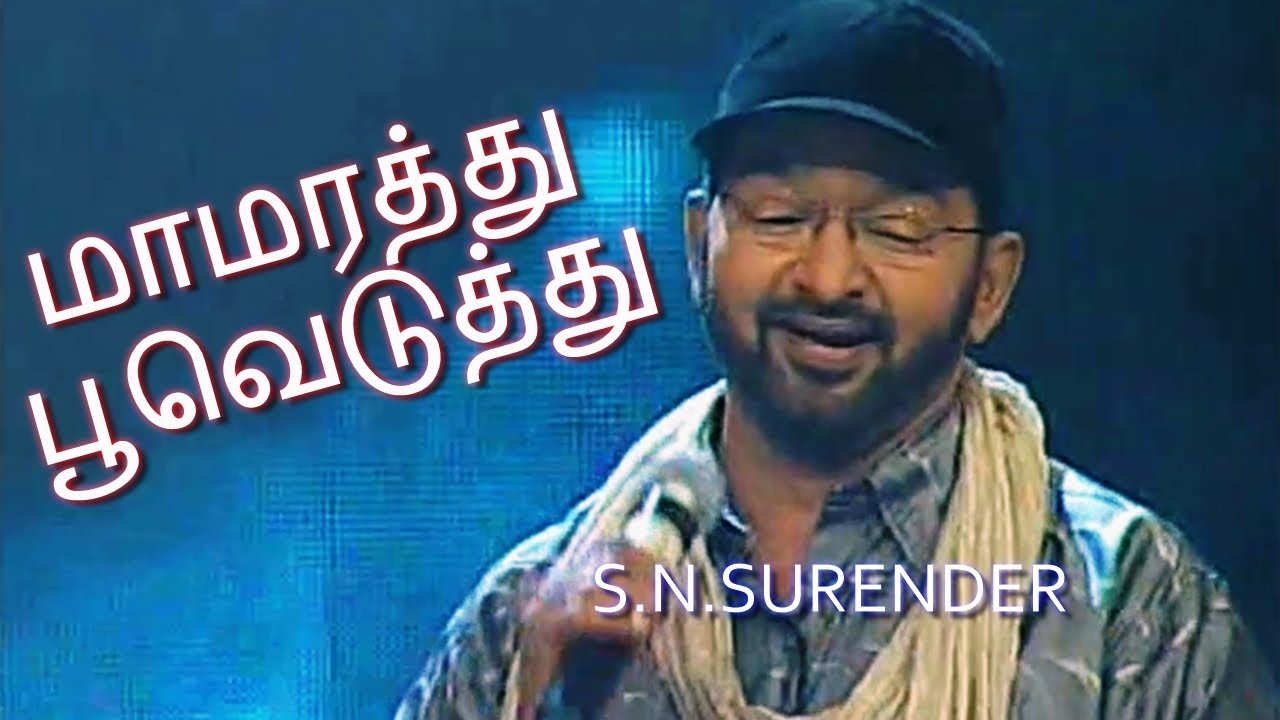 MAA MARATHU POOVEDUTHU | OOMAI VIZHIGAL | S.N.SURENDER | PRASHANTHINI