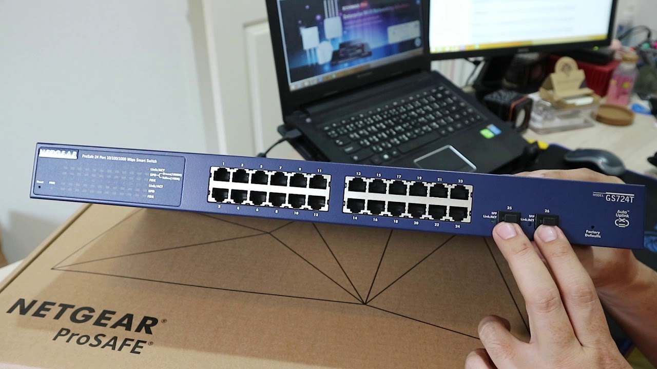 GS724T: ProSAFE&reg; 24-Port Gigabit Smart Switch