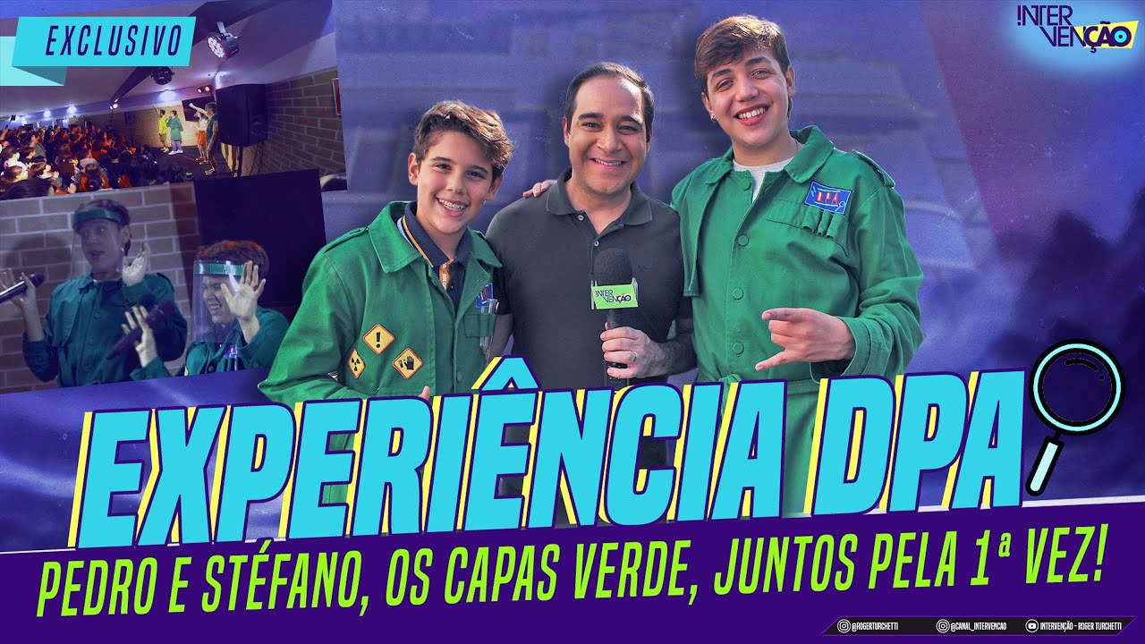 EXPERIÊNCIA DPA COM PEDRO MOTTA E STÉFANO AGOSTINI I #DetetivesdoPrédioAzul