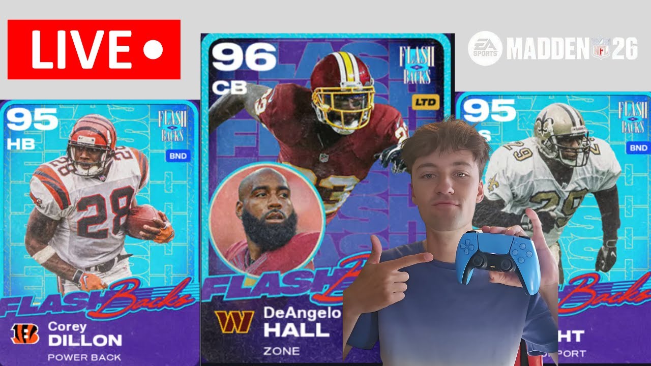 MUT 26 FLASHBACKS LIVE! OVR INCREASE LIVE! MARKET/TEAM UPDATES + H2H RANKED COMPLETION GRIND...