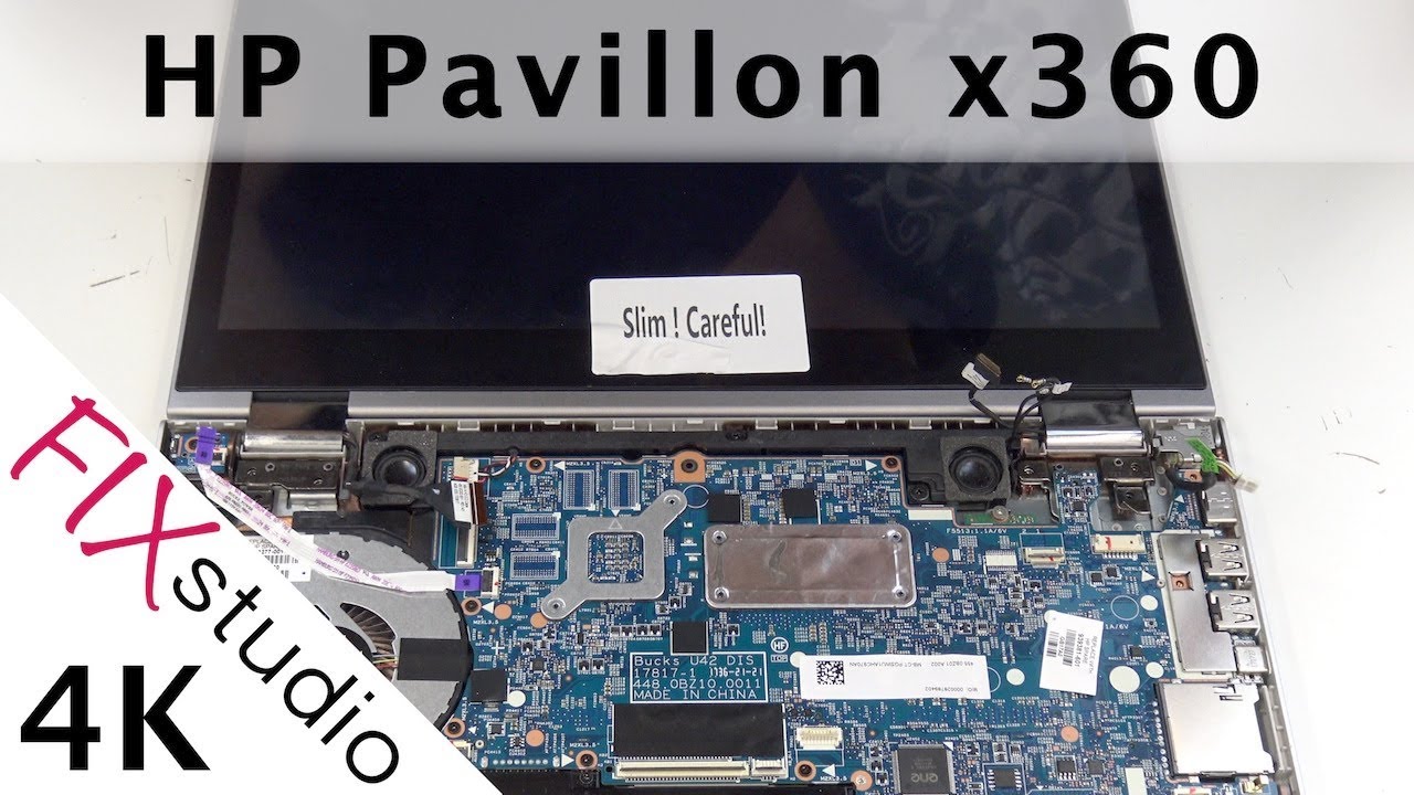 HP Pavillon x360 Convertible - display replacement