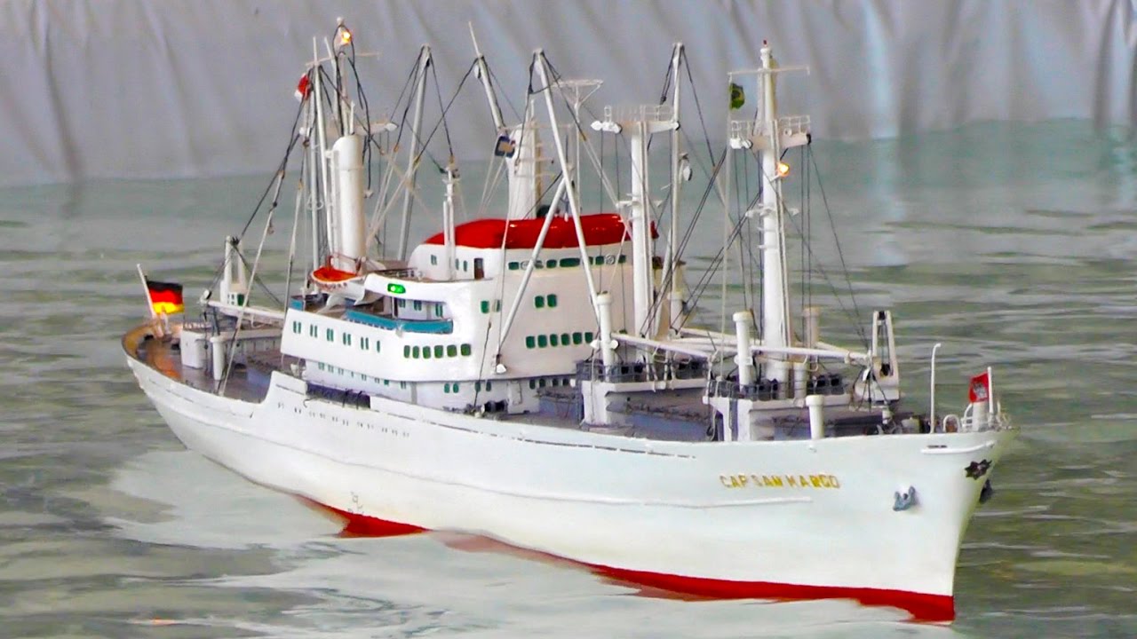 CAP SAN DIEGO und CAP SAN MARCO als RC Schiffsmodelle | EuroModell Bremen 2016