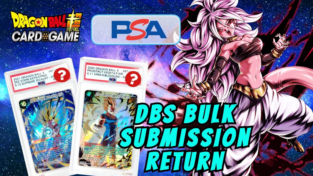 HOW MANY PSA 10s ?! PSA GRADED RETURNS DRAGON BALL SUPER CARD GAME