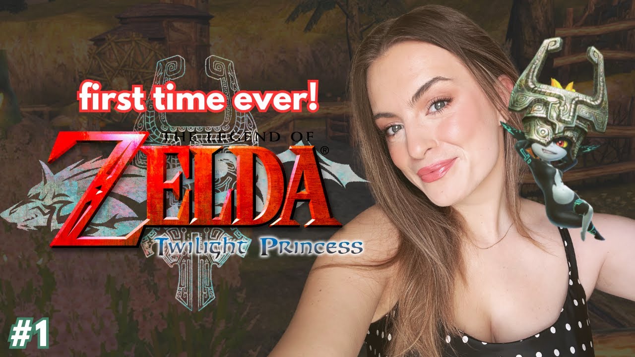 My FIRST time playing Twilight Princess: Link is a Cottagecore King | Let's Play Part 1