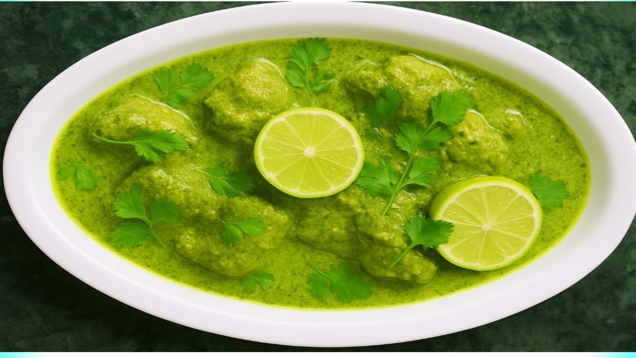 Hyderabadi Green  Chicken | Hariyali Chikhen | Green Chicken Recipe|  Green masala magic|😍