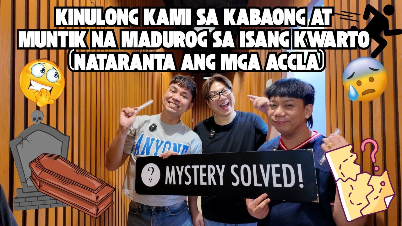 KINULONG KAMI SA KABAONG AT MUNTIK NA MADUROG SA ISANG KWARTO (NATARANTA ANG MGA ACCLA)