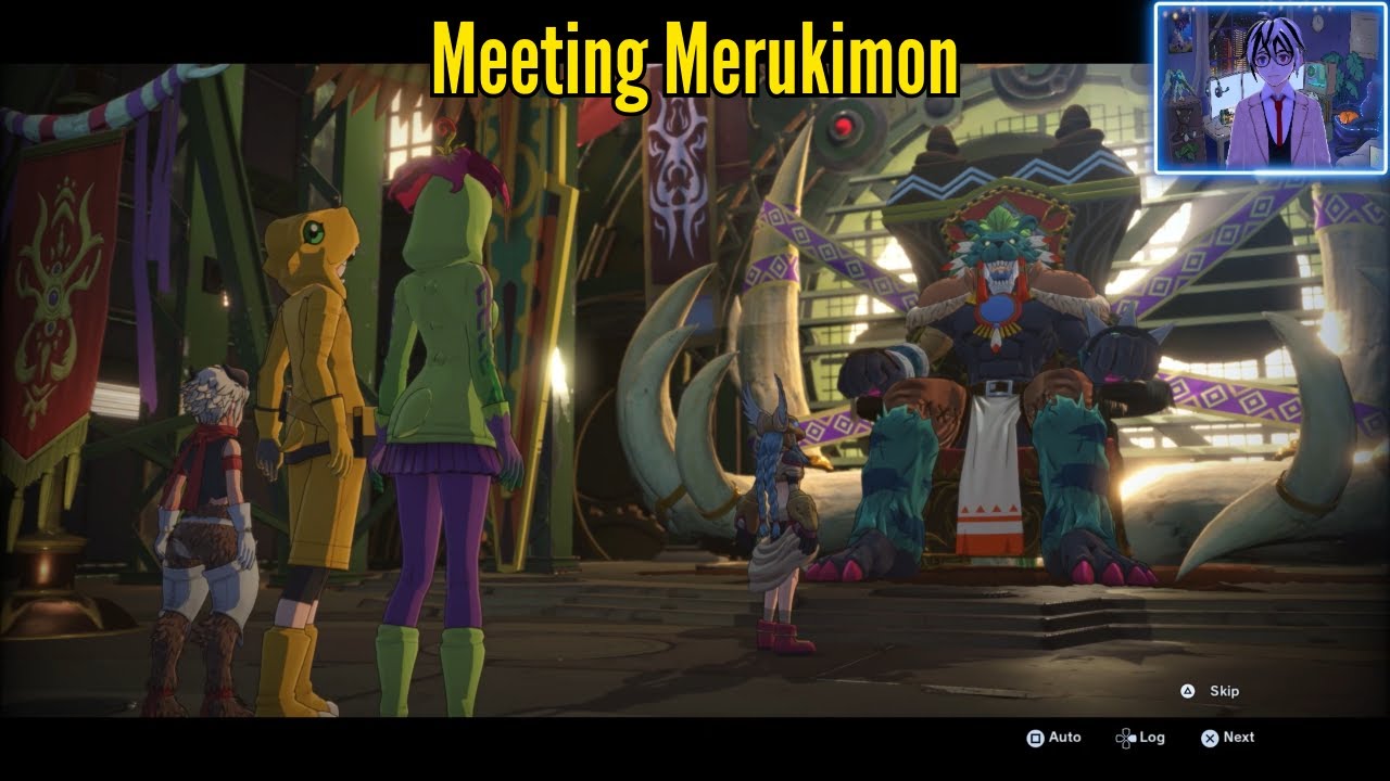 Digimon Story: Time Stranger Playthrough Part 11: Meeting Merukimon