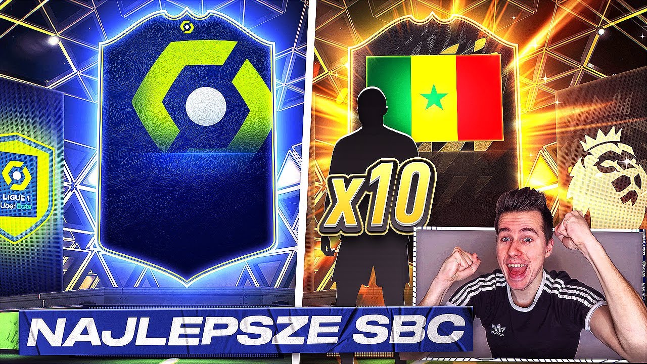 NAJLEPSZE SBC w FIFA 22?! 10x PACZKA TOTW i NAGRODY za FUT CHAMPIONS!