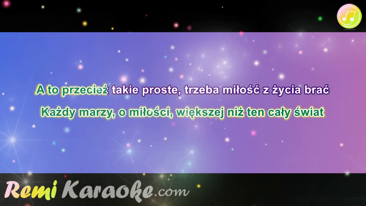 Majka Jeżowska - Una paloma blanka (karaoke - RemiKaraoke.com)