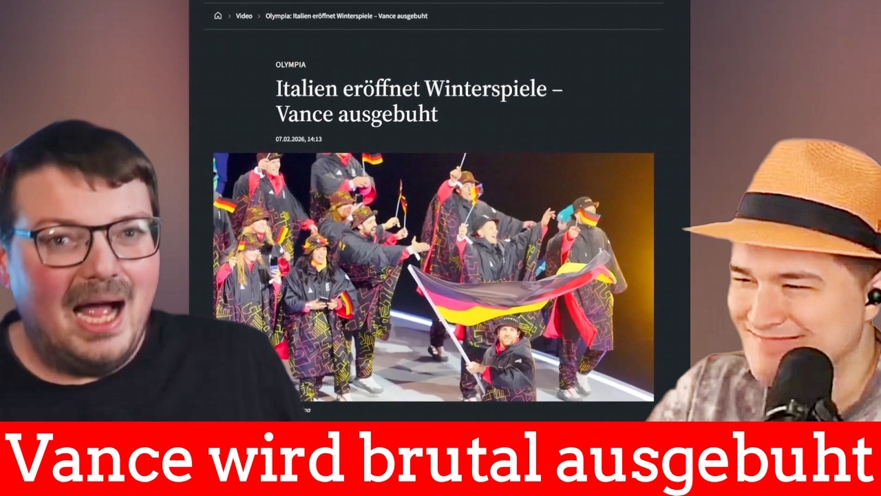 Vance wird bei Olympia brutal ausgebuht: Trump wundert sich #reaction
