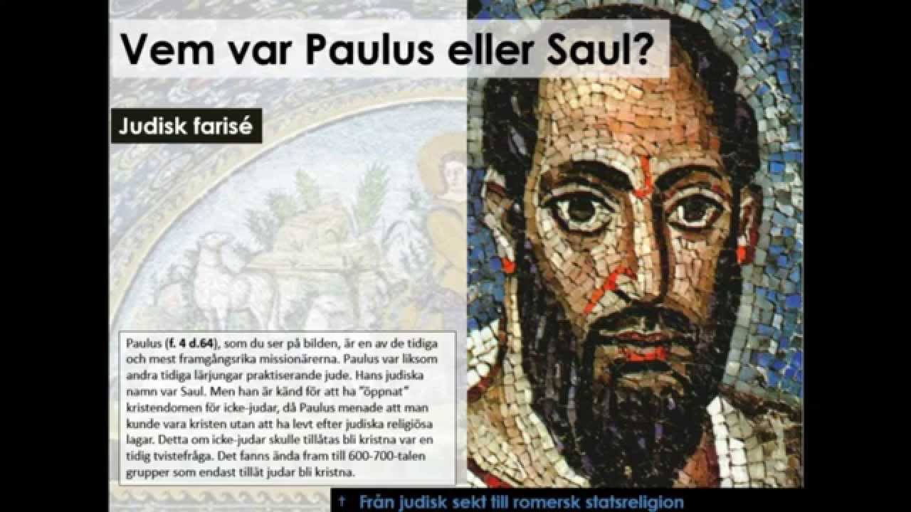 Kristendomens historia I: från judisk sekt till romersk statsreligion
