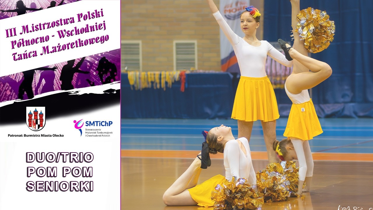 DUO/TRIO POM POM SENIORKI - AS - KNYSZYN - SMTiChP / Olecko 2024 | PL - OL043