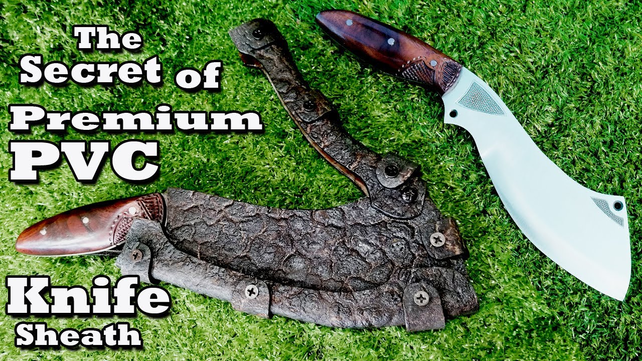 ♻️ Secret of Premium PVC knife Sheath | Knife Making | Cara buat Sarung PVC