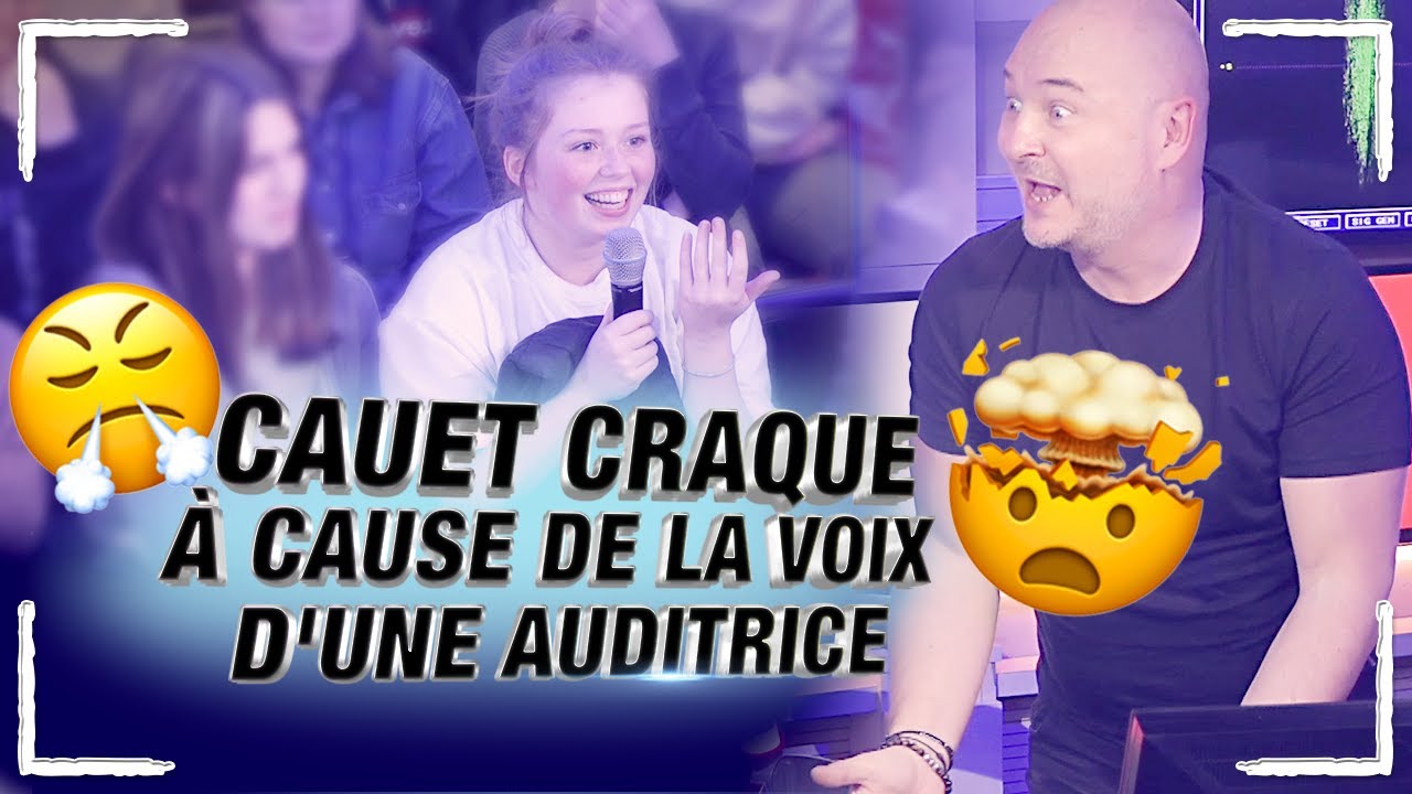 CAUET CRAQUE EN DIRECT &Agrave; CAUSE D'UNE AUDITRICE !