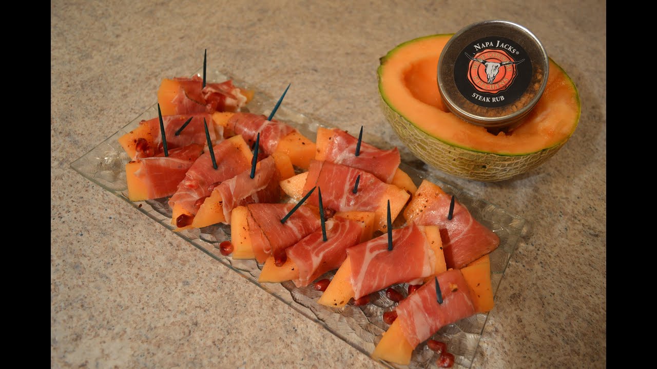 How to Make Napa Jack's Smoked Prosciutto Wrapped Cantaloupe: Wine Country Kitchens with Kimberly