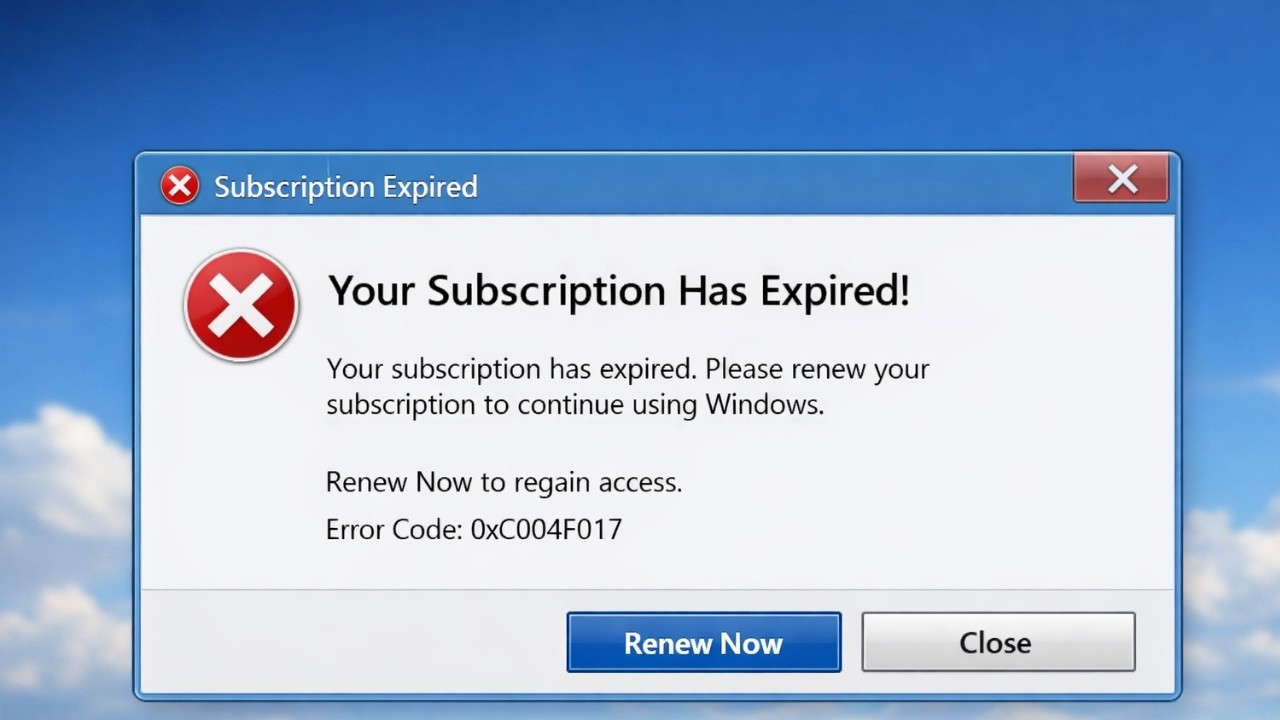 Подписочная модель, наконец, убивает Windows.