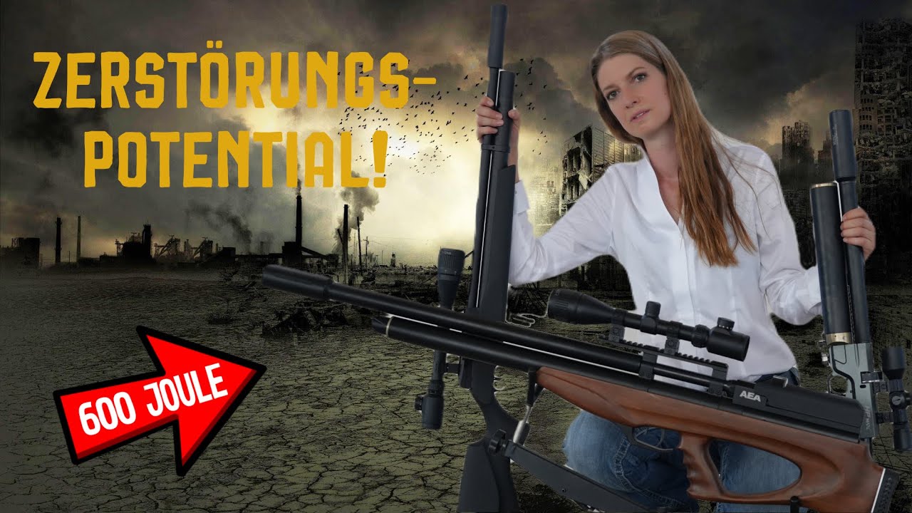 😮&zwj;​Ultimative Selbstverteidigung? ☠️​ Luftgewehr mit 600 Joule❗​ Ist das m&ouml;glich?❌​
