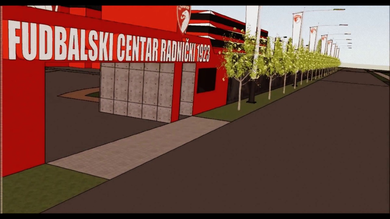 NACIONALNI STADION  FIAT ARENA i Akademija Radnički 1923 Kragujevac