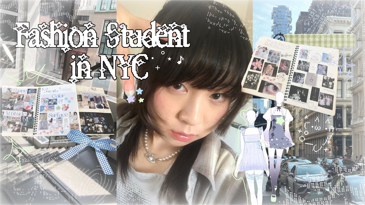 FASHION STUDENT IN NYC *ੈ✩‧₊˚ | parsons precollege summer vlog (pt. 2)