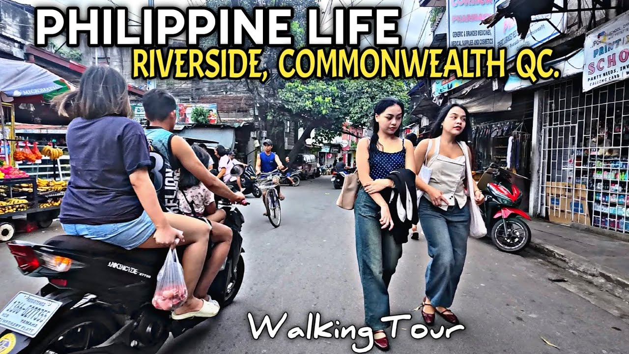 Daily Life, Real Life | RIVERSIDE, COMMONWEALTH Q.CITY, | Walking Tour..