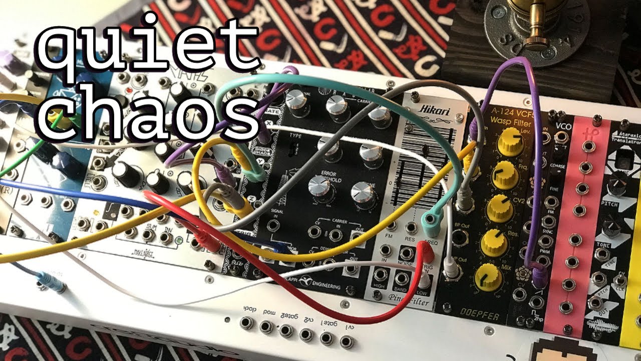 Ambient Eurorack Synth "Quiet Chaos" (Hikari Ping Filter, Zlob Diode Chaos) | Simon Hutchinson