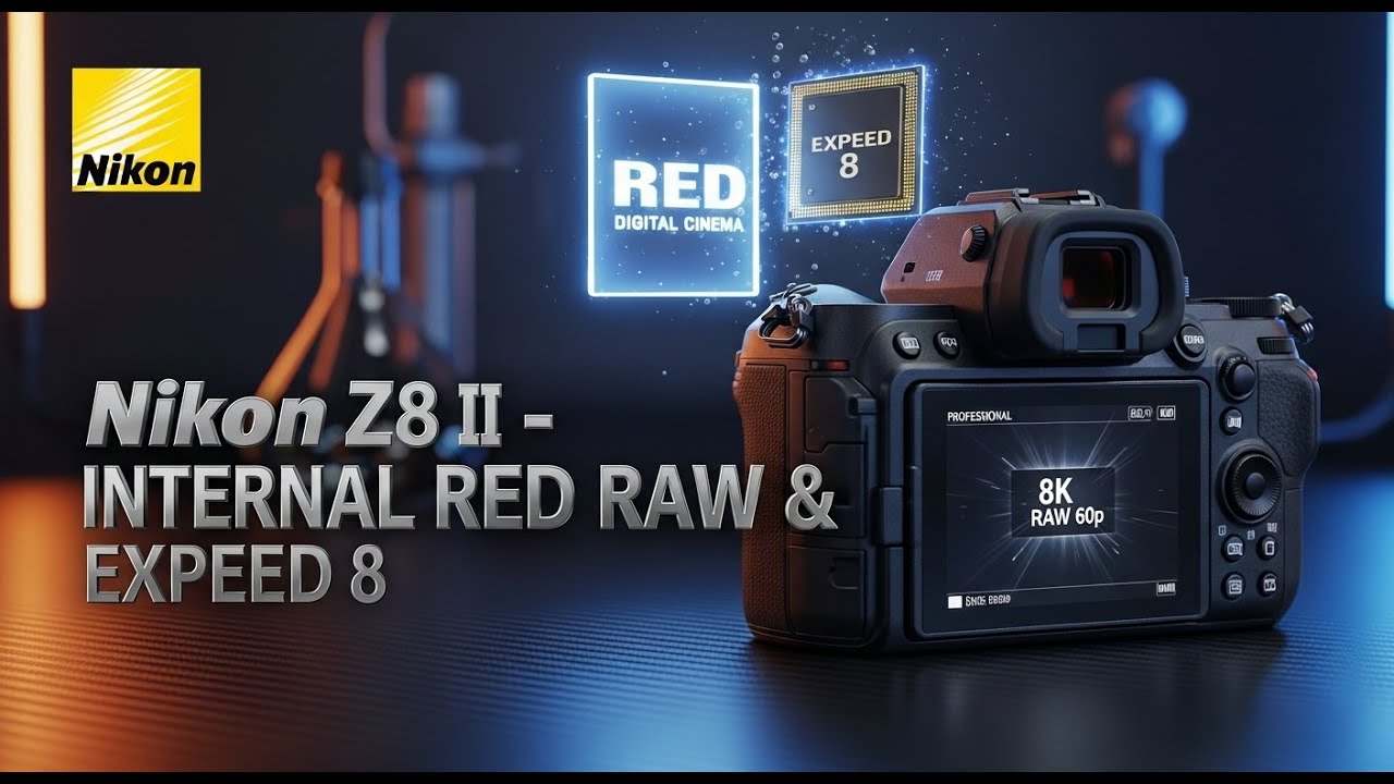Утечка информации о Nikon Z8 II: наконец-то появились встроенная поддержка RED RAW и Expeed 8!
