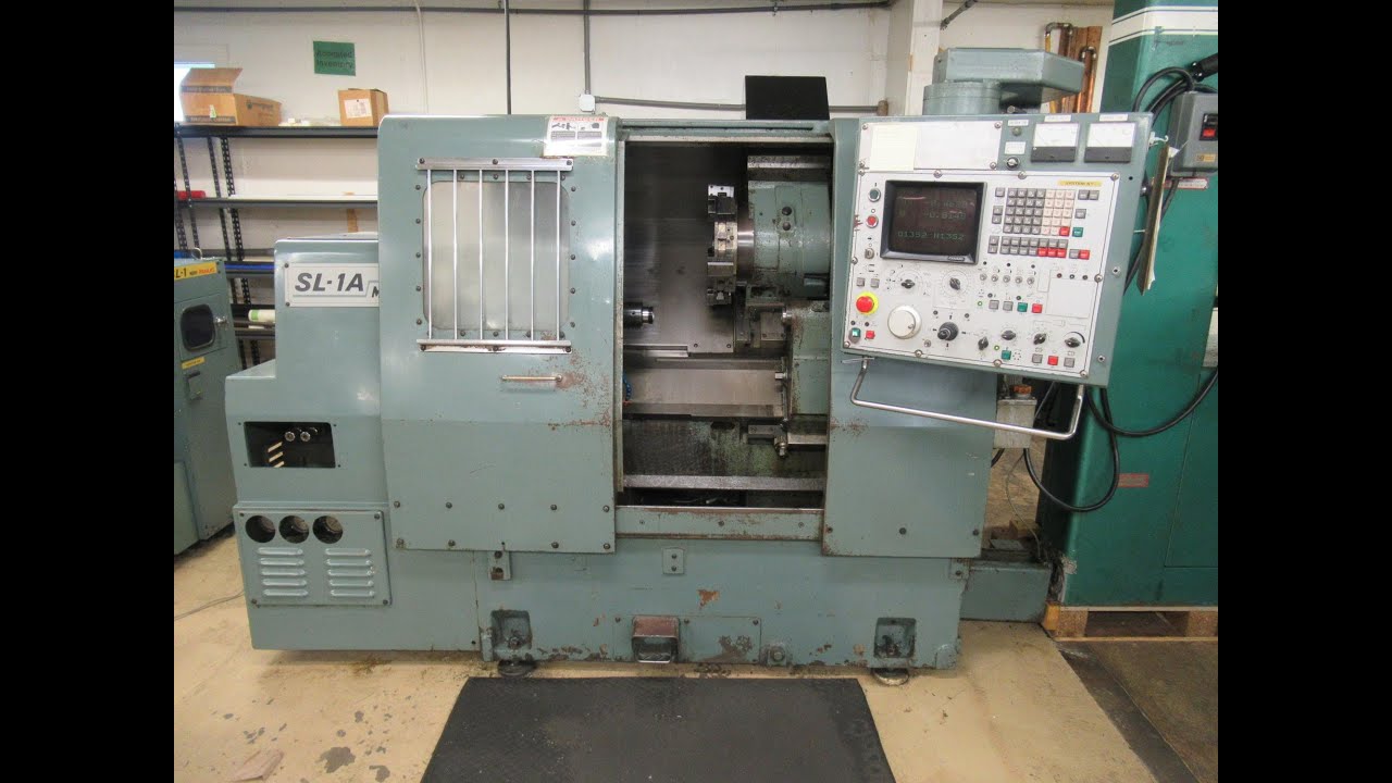 Mori Seiki SL-1A CNC Turning Center w Fanuc System 6T Ctrl, 5C Collet Spindle Nose, Tailstock & More