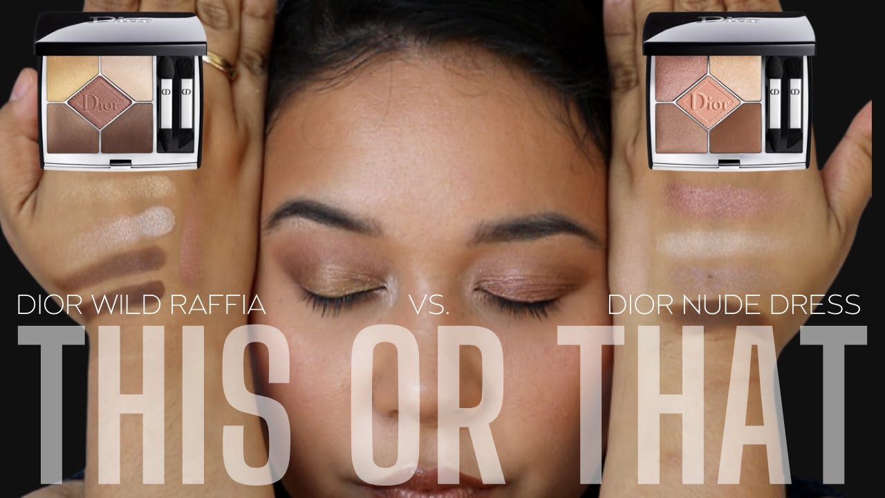 NEW! #409 Dior Wild Raffia Palette vs. #649 Dior Nude Dress