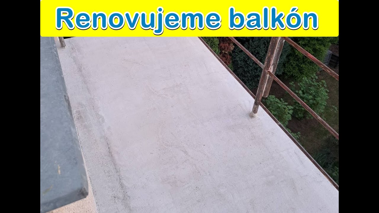 Renovace balkónu 136. Díl Stavba svépomoci