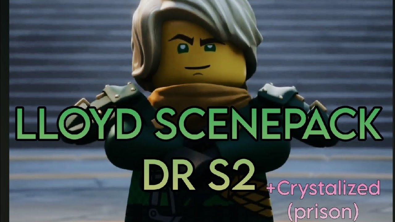 Lloyd Dragons rising season 2 scenepack + Lloyd in prison Crystalized scenepack #ninjago